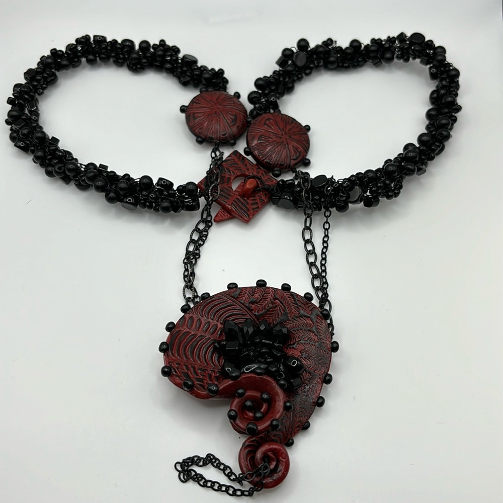 Handcrafted Necklace and earrings